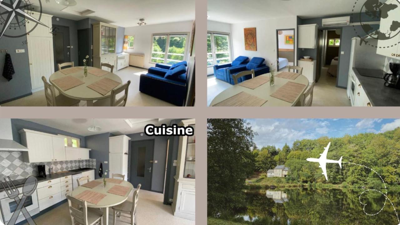 Appartement Aux Sources De La Chabanne Saint-Hilaire-les-Courbes Luaran gambar