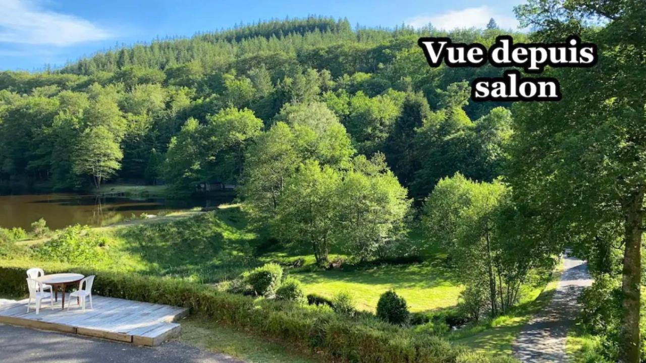 Appartement Aux Sources De La Chabanne Saint-Hilaire-les-Courbes Luaran gambar